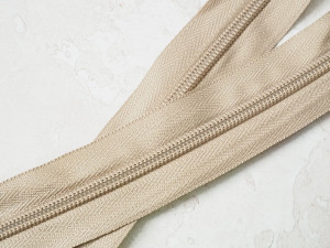 Молния нейлон (спираль) Тип 5, бежевая