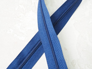 Молния нейлон (спираль) Тип 3, синяя