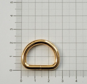 Полукольцо для сумки. Золото 20 мм